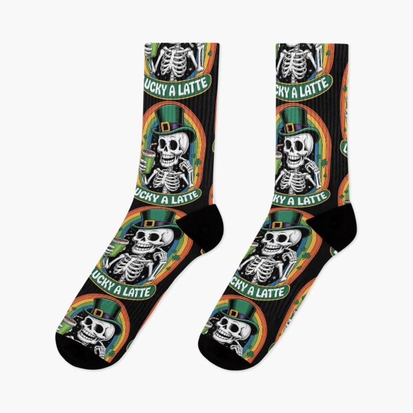 Item preview, St Patrick’s Day Funny Skeleton designed and sold by bongsentrang.