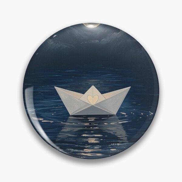 Item preview, Paper Boat Under Moonlight designed and sold by NIVEX.