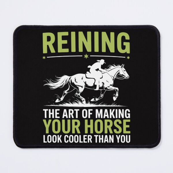Item preview, Reining Western Riding Cowgirl Horse Show Sliding Stop Reining designed and sold by ConceptThena.