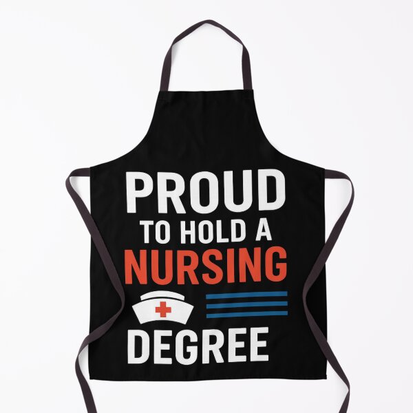 Item preview, Proud to Hold a Nursing Degree – Nurse Graduation Quote designed and sold by artcultreone.