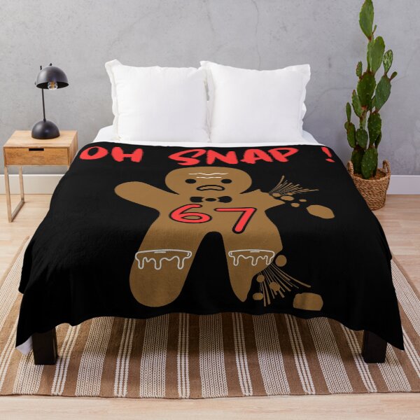 Item preview, Oh Snap 67 Gingerbread Funny Christmas Meme Gift designed and sold by AnaPixMar.