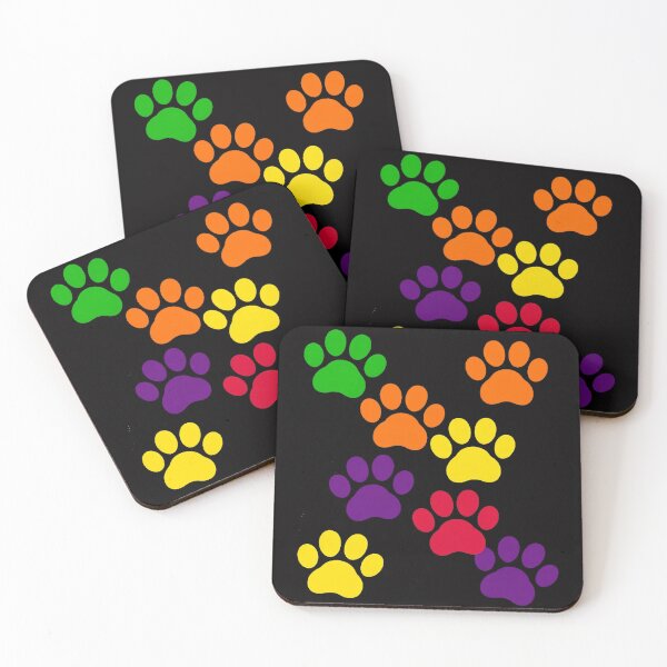Item preview, Rainbow Paw Prints Gay Pride Pet Dog Cat Owner Lover Men Women designed and sold by Viepenny.