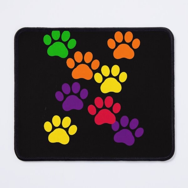 Item preview, Rainbow Paw Prints Gay Pride Pet Dog Cat Owner Lover Men Women designed and sold by Viepenny.