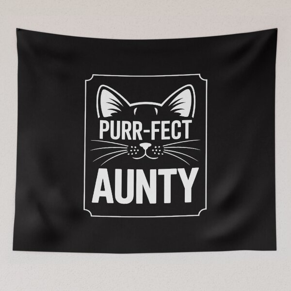 Item preview, Purr-fect Aunty Cat Lover Aunt Aunties Kitty Owner designed and sold by Viepenny.