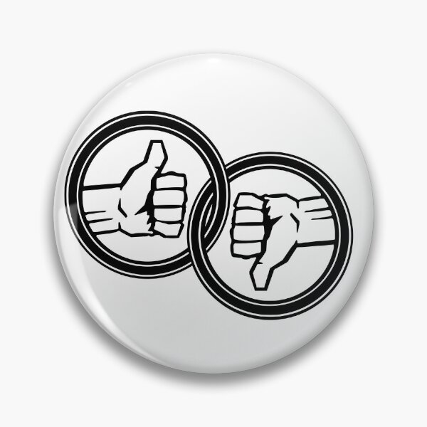 Item preview, Good Place & Bad Place Logo Entwined  designed and sold by Hair-brained  Haberdasher.