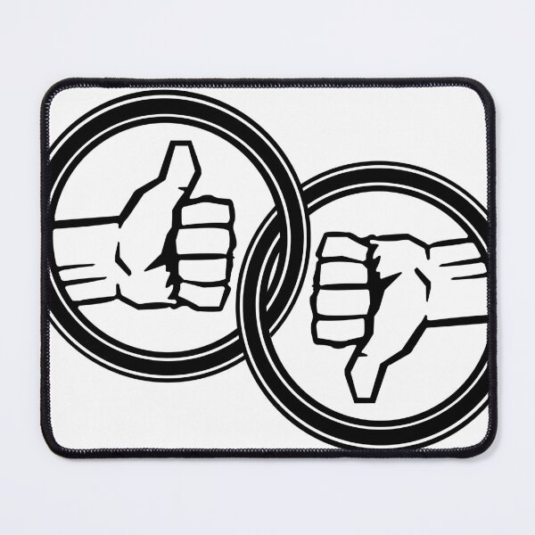 Item preview, Good Place & Bad Place Logo Entwined  designed and sold by Hair-brained  Haberdasher.