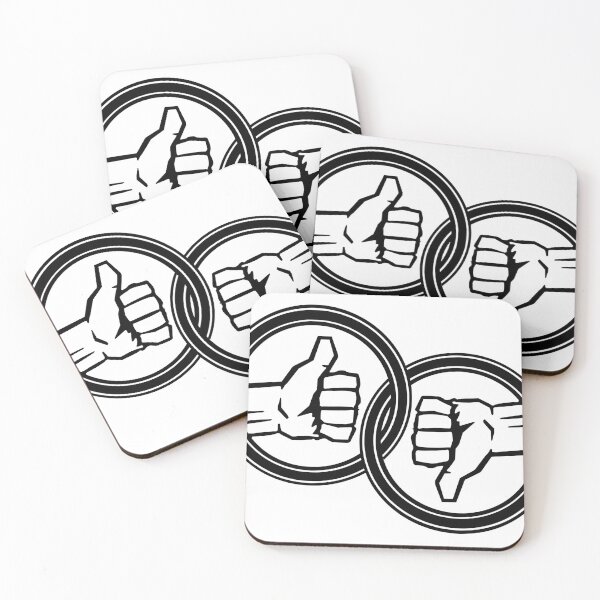 Item preview, Good Place & Bad Place Logo Entwined  designed and sold by Hair-brained  Haberdasher.