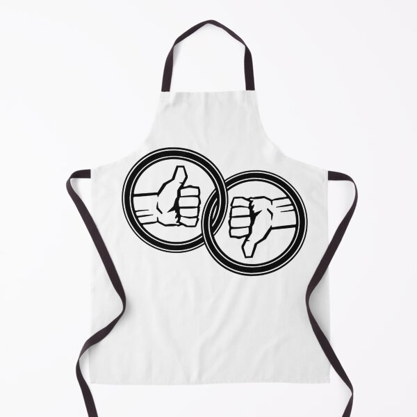 Item preview, Good Place & Bad Place Logo Entwined designed and sold by Hair-brained Haberdasher.