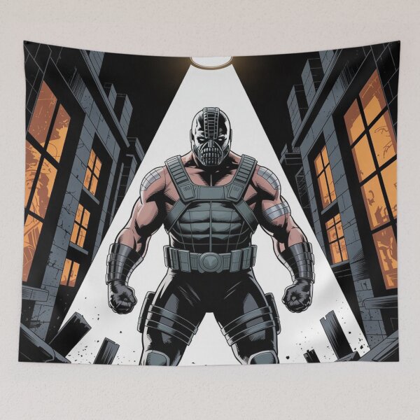 Item preview, Bane in the Shadows: Gotham's Spotlight Menace - DC Comics Fan Art Design designed and sold by Midnight Veil Designs.