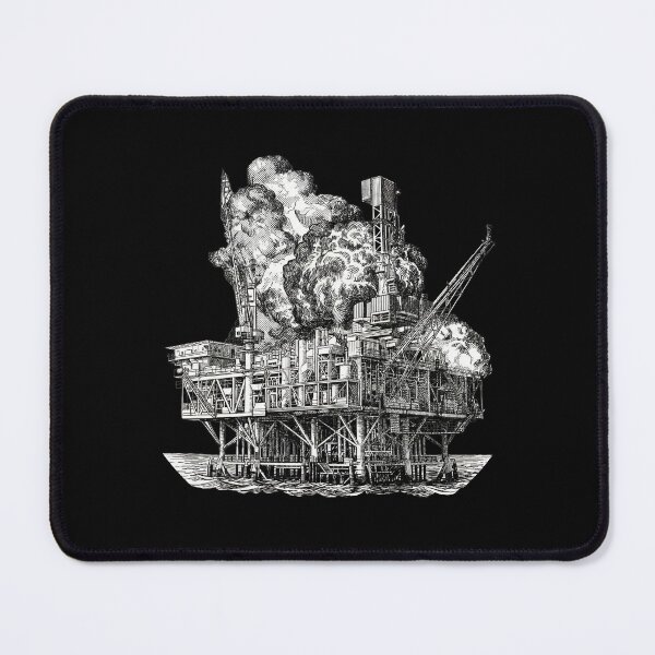Item preview, Oil Rig designed and sold by Naux | Design & Illustration.