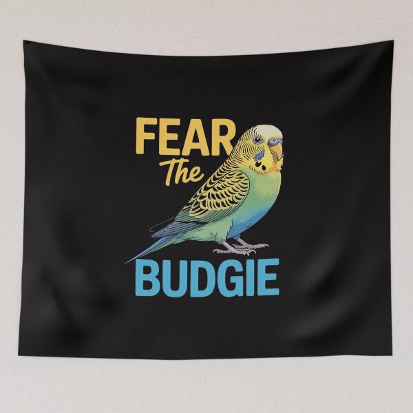 Item preview, Parakeet Budgerigar Parrot Birds designed and sold by Viepenny.
