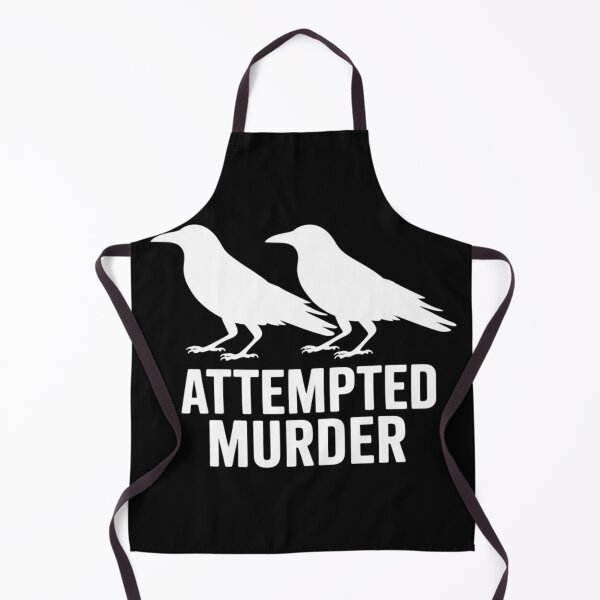 Item preview, Ornithology Bird Crow Attempted Murder designed and sold by EntroRhim.
