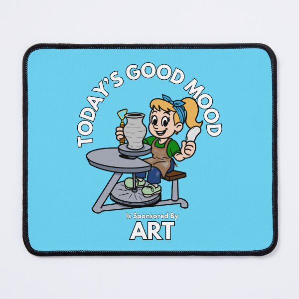 Item preview, Today’s Good Mood Is Sponsored By Art designed and sold by Kate Miller Illustrator.