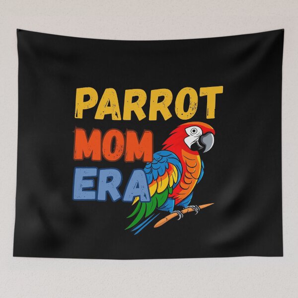 Item preview, Parrot Mom Era Colorful Bird Design designed and sold by Meandmyshop.