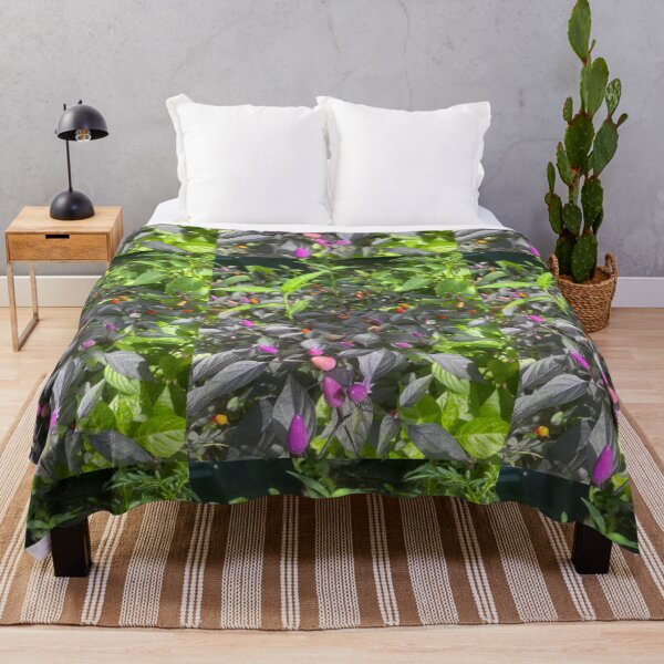 Item preview, Vibrant Purple Peppers in Sunlight designed and sold by TrisaThyme.