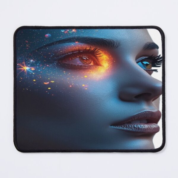 Item preview, Hyperrealistic Cosmic Fantasy Portrait designed and sold by TFM-Fashion.