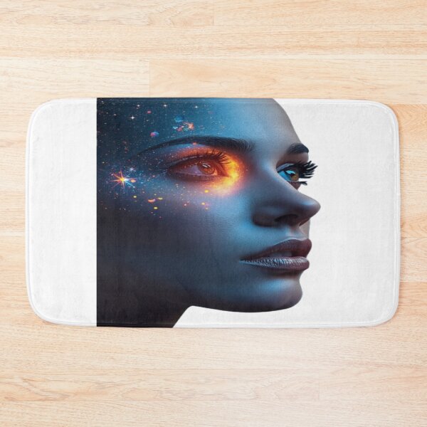 Item preview, Hyperrealistic Cosmic Fantasy Portrait designed and sold by TFM-Fashion.