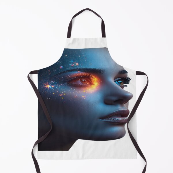 Item preview, Hyperrealistic Cosmic Fantasy Portrait designed and sold by TFM-Fashion.