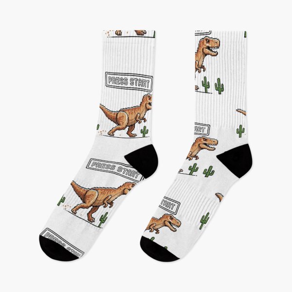Item preview, Pixel T-Rex Runner – Retro Dinosaur Game Style Design designed and sold by DinoPrints-shop.