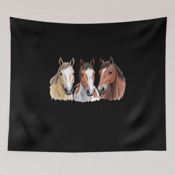 Item preview, Neigh Horses Saying designed and sold by EntroRhim.