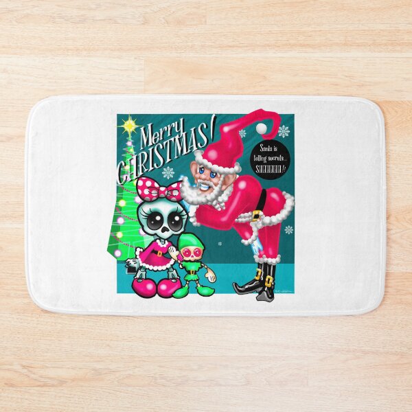 Item preview, Skullie and Boop Secret Santa designed and sold by MetroINKbooks.