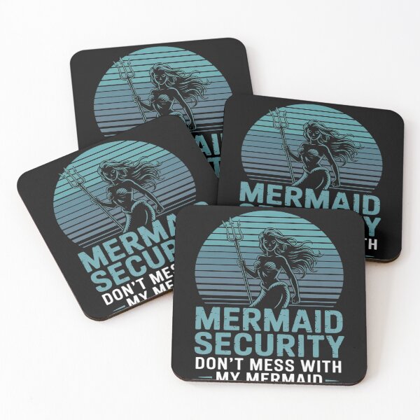 Item preview, Mermaid Security  Birthday Party Dad Father Day designed and sold by EntroRhim.