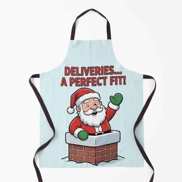 Item preview, Santa Chimney Perfect Fit - Cute Christmas Sticker designed and sold by Chaos & crew.