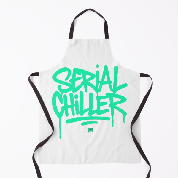 Item preview, Serial Chiller Graffiti Street Art Typography designed and sold by WHITE FLAME PRINTS.