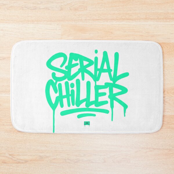 Item preview, Serial Chiller Graffiti Street Art Typography designed and sold by WHITE FLAME PRINTS.