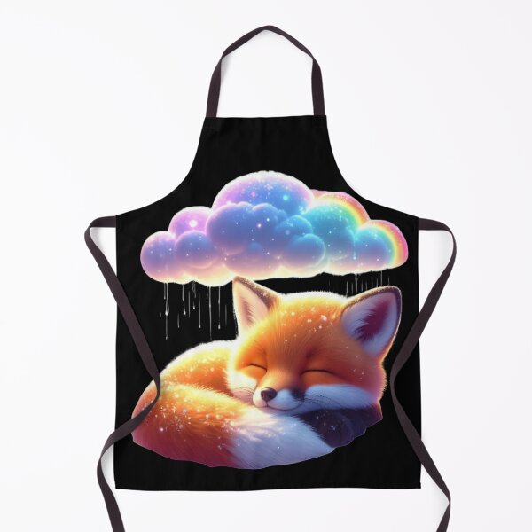 Item preview, A cute baby fox sleeping under the glowing clouds t-shirt  designed and sold by Alicjareign.