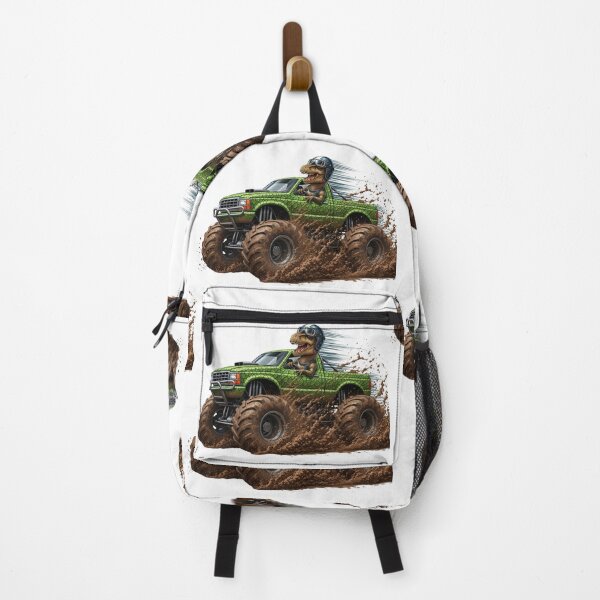 Item preview, T-Rex Monster Truck – Dinosaur Mud Racing Design designed and sold by DinoPrints-shop.