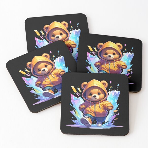 Item preview, Teddy bear burst into the glass t-shirt  designed and sold by Alicjareign.