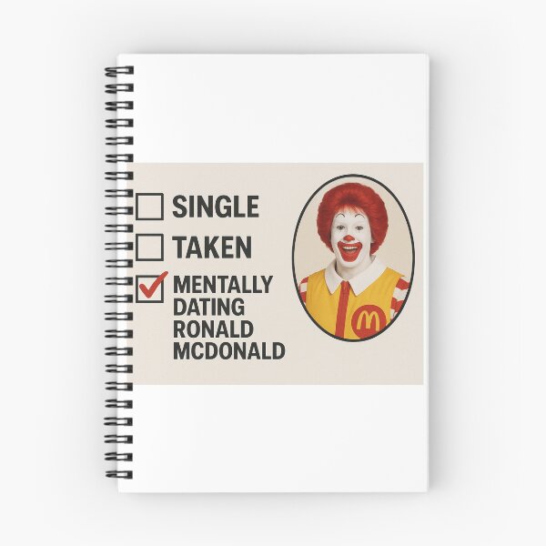 Item preview, Ronald Mcdonald - Mentally dating christmas birthday boyfriend meme funny prank designed and sold by CheeseBlueprint.