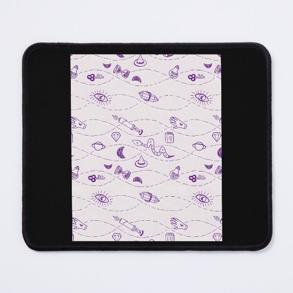 Item preview, Mystic Doodles Witchy Elements Purple Lineart designed and sold by EalpalRicoin.