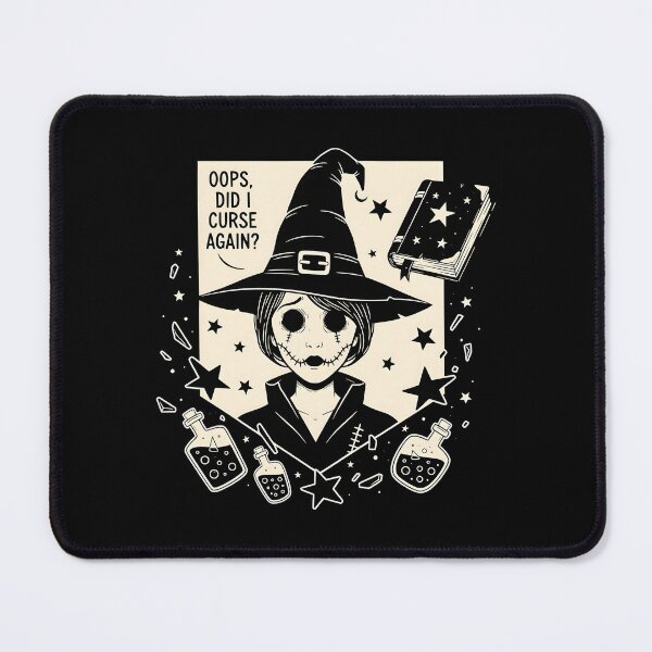 Item preview, Oops I Cursed Again Creepy Cute Witch designed and sold by EalpalRicoin.