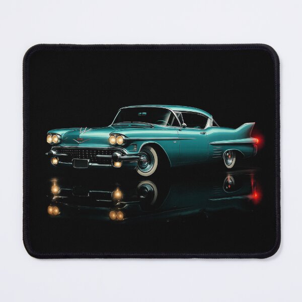 Item preview, 1958 Cadillac Deville Art – Retro Fins, Chrome & Classic Car Style designed and sold by Stinky Lincy's Apparel Company.