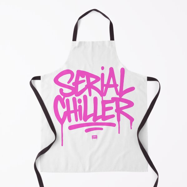 Item preview, Serial Chiller Graffiti Street Art Typography designed and sold by WHITE FLAME PRINTS.