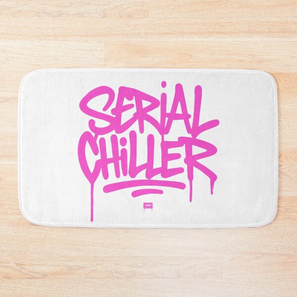 Item preview, Serial Chiller Graffiti Street Art Typography designed and sold by WHITE FLAME PRINTS.