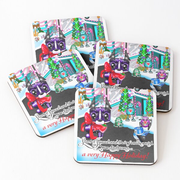 Item preview, STARBOT Squad Holiday designed and sold by MetroINKbooks.