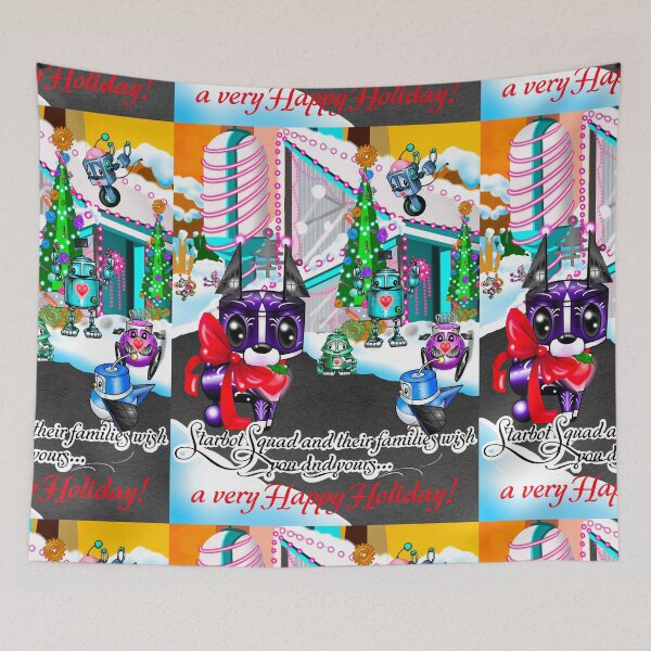 Item preview, STARBOT Squad Holiday designed and sold by MetroINKbooks.