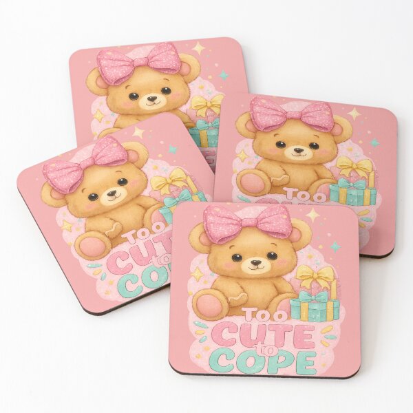 Item preview, Christmas Kawaii Pastel Cute Bear Design  designed and sold by JollyDoodle Studio.