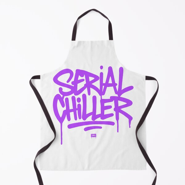 Item preview, Serial Chiller Graffiti Street Art Typography designed and sold by WHITE FLAME PRINTS.