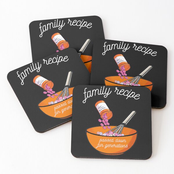 Item preview, Family Recipe – Generational Humor Sticker designed and sold by Vibe Collective Apparel.