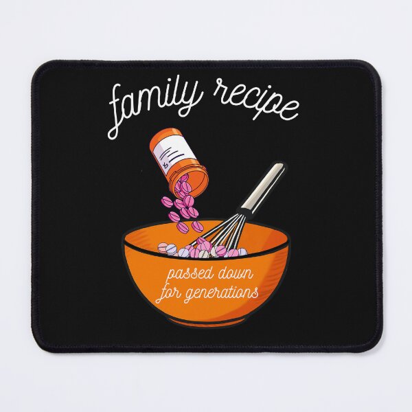 Item preview, Family Recipe – Generational Humor Sticker designed and sold by Vibe Collective Apparel.