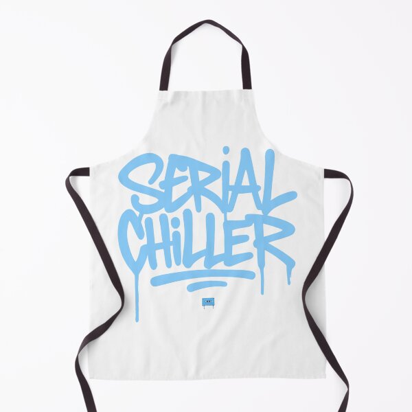 Item preview, Serial Chiller Graffiti Street Art Typography designed and sold by WHITE FLAME PRINTS.