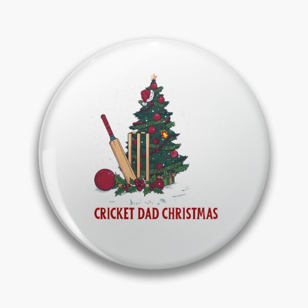 Artikelvorschau, Weihnachtsgeschenk für Cricket-Papas, Cricket ist mein Weihnachten, lustiges Weihnachtsgeschenk entworfen und verkauft von salazare01.