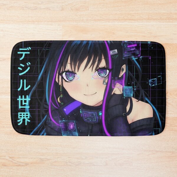 Item preview, Neon Rebel: Cyberpunk Anime Aesthetic #3 designed and sold by GTSKO.
