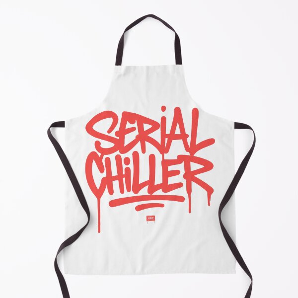 Item preview, Serial Chiller Graffiti Street Art Typography designed and sold by WHITE FLAME PRINTS.