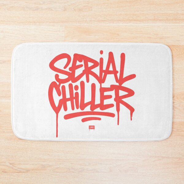 Item preview, Serial Chiller Graffiti Street Art Typography designed and sold by WHITE FLAME PRINTS.