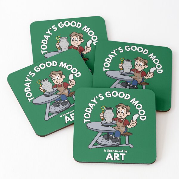 Item preview, Today’s Good Mood Is Sponsored By Art designed and sold by Kate Miller Illustrator.
